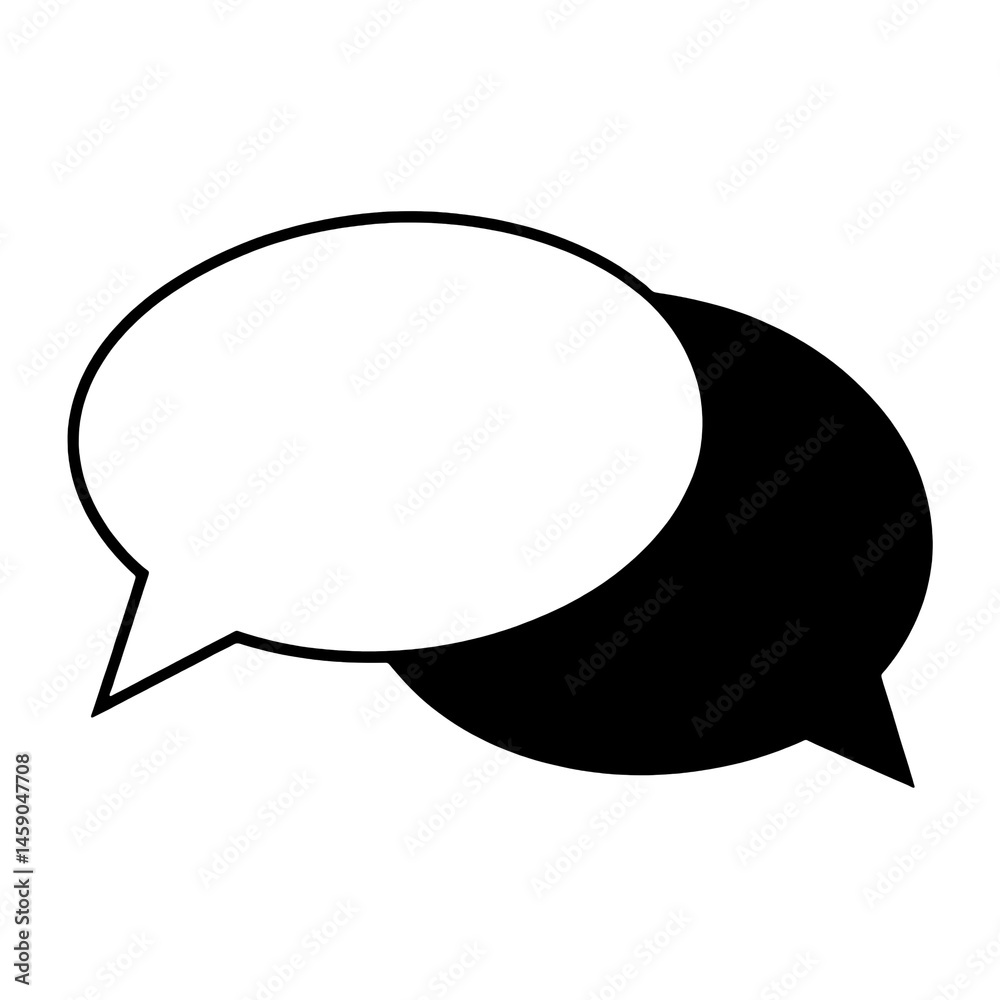 speech bubble icon isolated PNG transparent speech bubble icon isolated PNG transparent