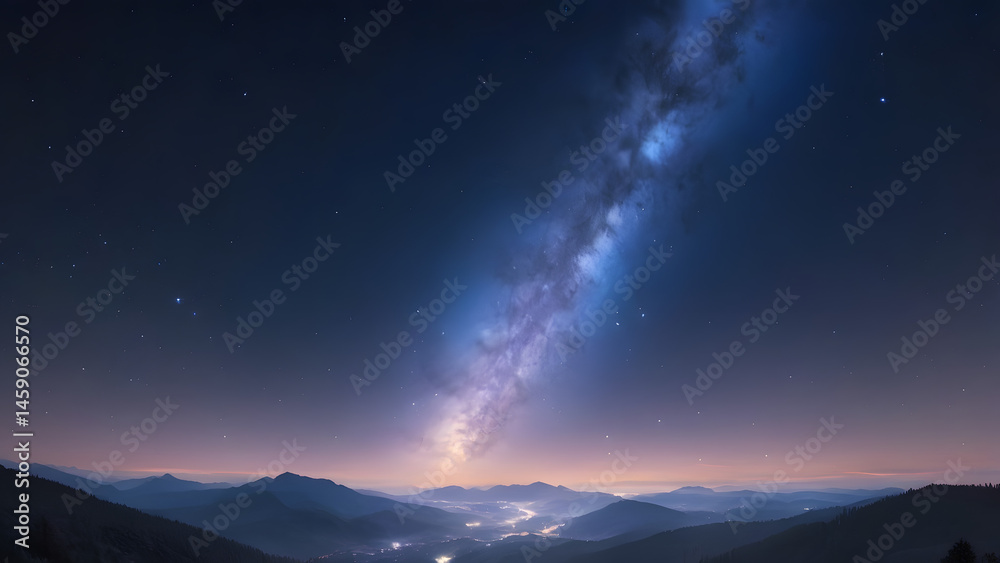 Fototapeta premium sunrise over the mountains