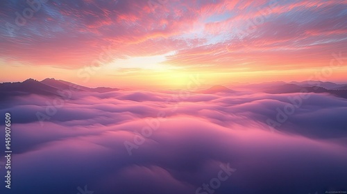 Blurred sunset background design photo