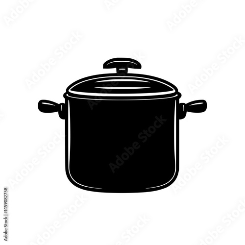 Cooking pot in minimalistic design perfect for culinary enthusiasts and home chefs looking to elevate their kitchen aesthetics
