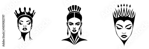 Elegant crown designs showcasing regal beauty and sophistication with a modern artistic flair