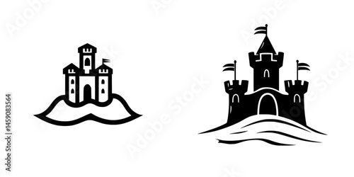 Creative designs of sandcastles showcasing unique architectural styles for summer fun