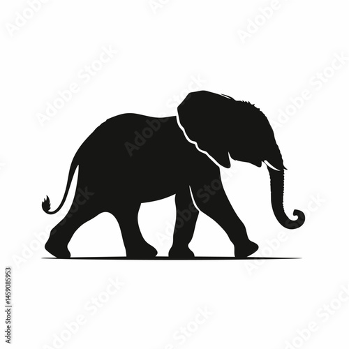 A vector elephant.