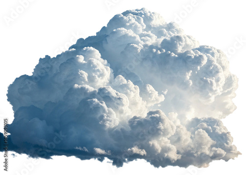 White clouds on transparent background png