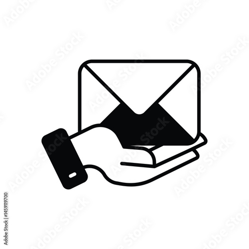 Give Envelopment Vector icon