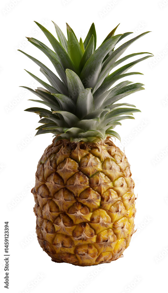 Fototapeta premium pineapple on white background