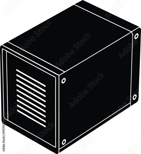 safe box vector illustration