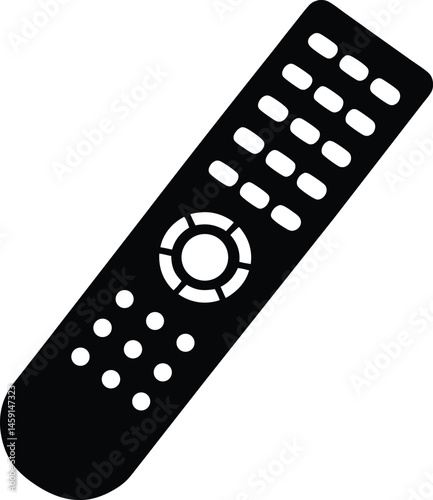 remote control isolated on white
