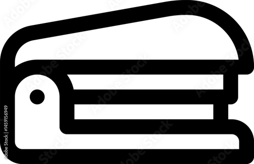stapler illustration on a white background     