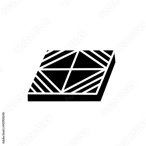 floor finishing material icon