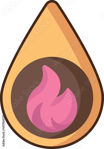 water heater illustration on a white background     
