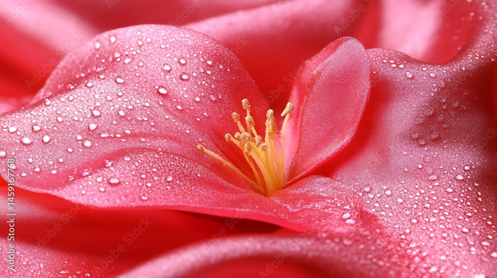 Close-up of pink flower with water droplets Close-up of pink flower with water droplets