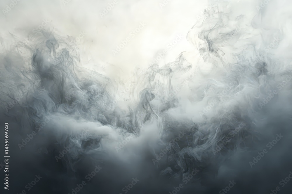 Abstract ink patterns swirling in liquid. Abstract ink patterns swirling in liquid.