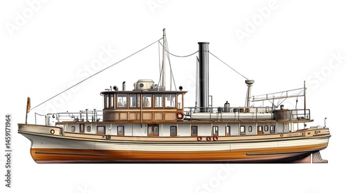 Classic Steamboat Side Profile.