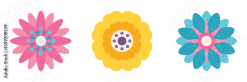 Set Flower Beauty
