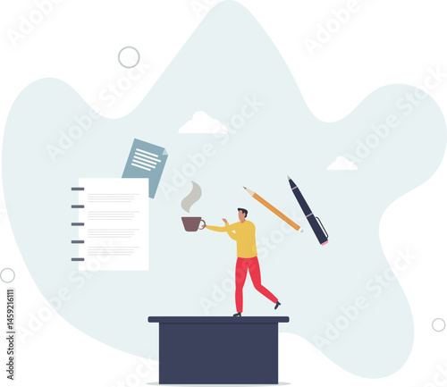Plan and prioritize business tasks for best efficiency .Work management with schedule and agenda control . character life .