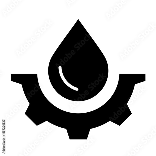 Fluid Dynamics  Icon Element For Design	