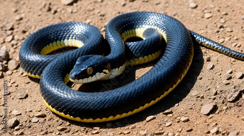 Proteolytic Venom: This venom, present in vipers, causes severe local tissue damage and blood vessel destruction, resulting in swelling, bleeding, and necrosis. photo