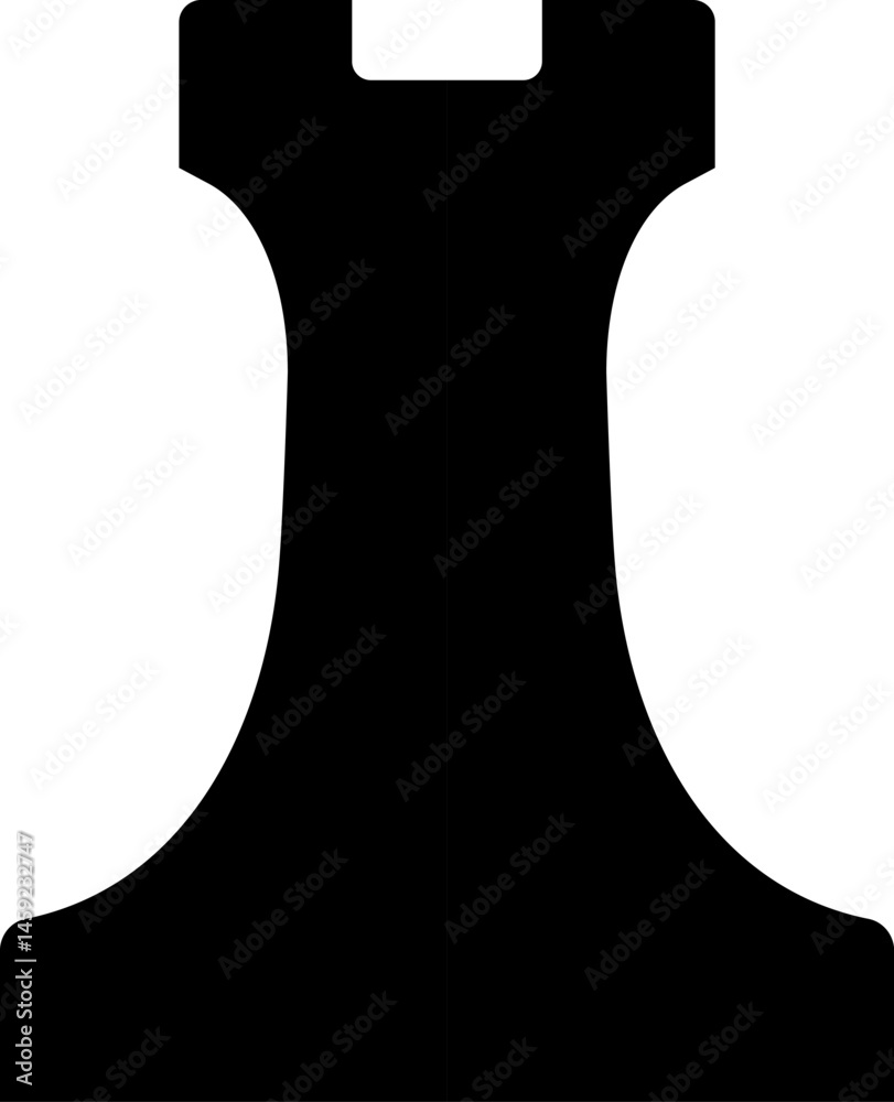 chessboard with stylized pieces king, queen, officer, bishop, knight, pawn, rook, vector drawing