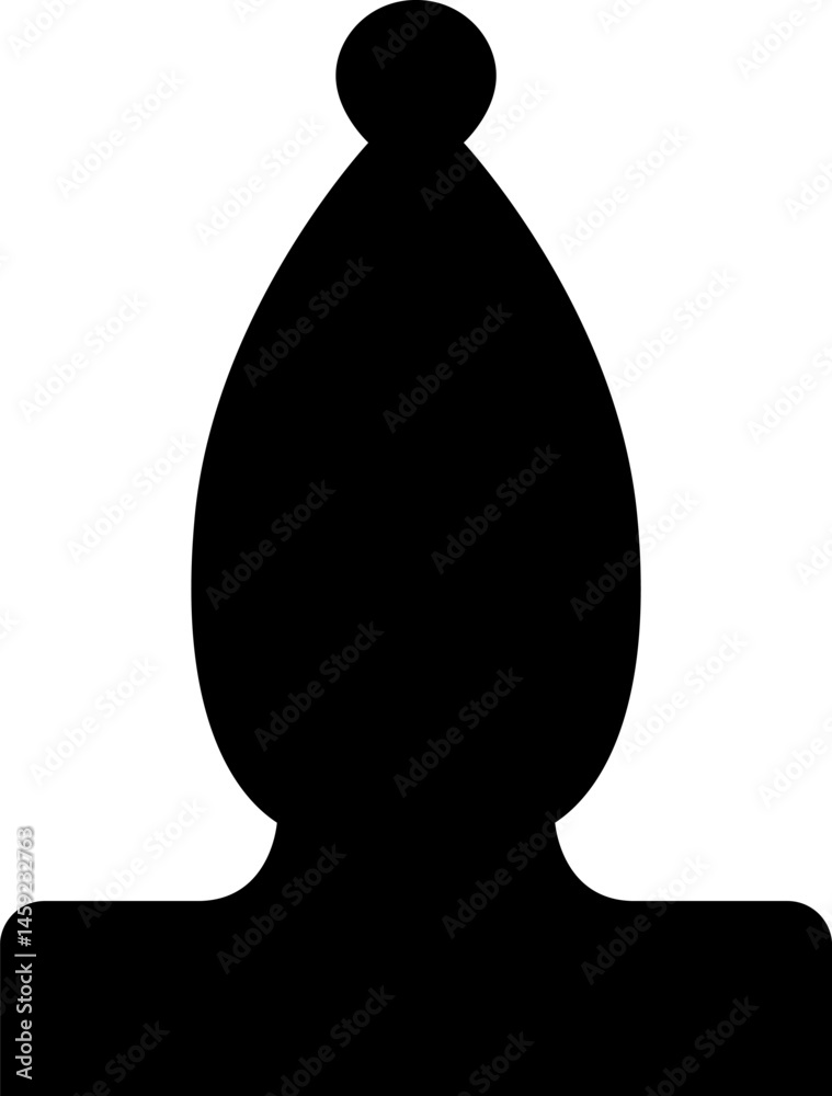 chessboard with stylized pieces king, queen, officer, bishop, knight, pawn, rook, vector drawing