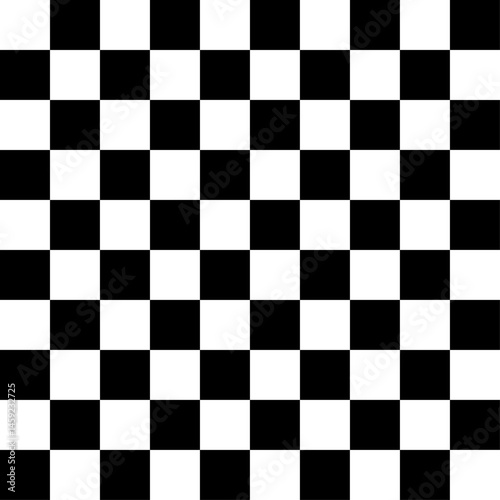 Obraz na płótnie chessboard with stylized pieces king, queen, officer, bishop, knight, pawn, rook, vector drawing w salonie
