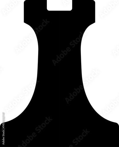chessboard with stylized pieces king, queen, officer, bishop, knight, pawn, rook, vector drawing
