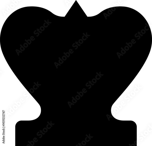 Obraz na płótnie chessboard with stylized pieces king, queen, officer, bishop, knight, pawn, rook, vector drawing w salonie