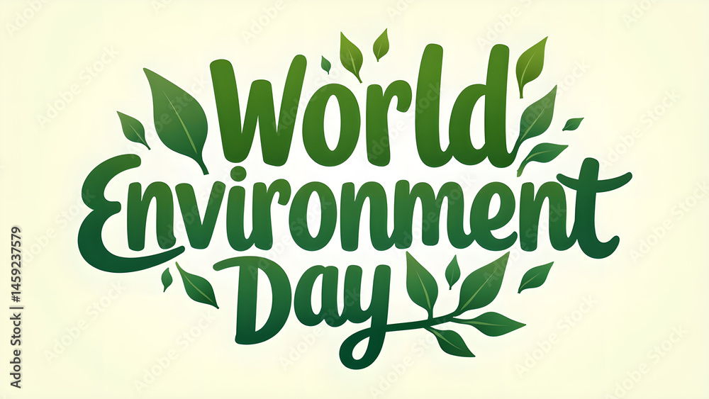 Fototapeta premium Celebrating World Environment Day: A visual reminder of ecological responsibility