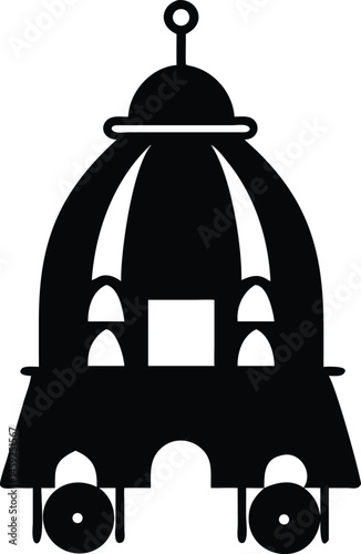 rath yatra silhouette