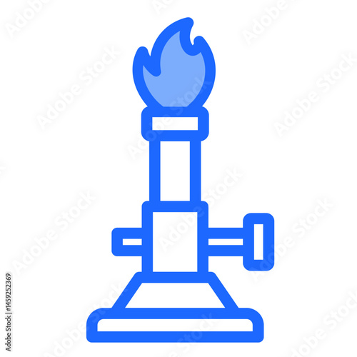Bunsen Burner  Icon Element For Design	