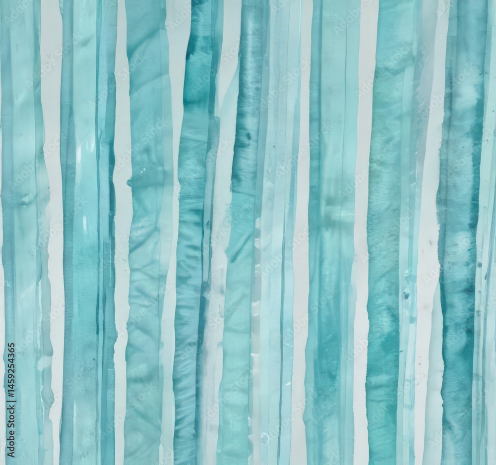 custom made wallpaper toronto digitalMultiple translucent aquamarine watercolor stripes, overlapping effect ,  artwork,  wash,  paper