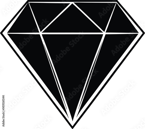 diamond silhouette