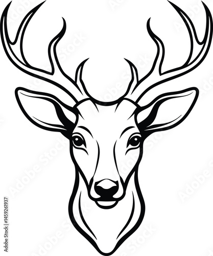 deer head silhouette