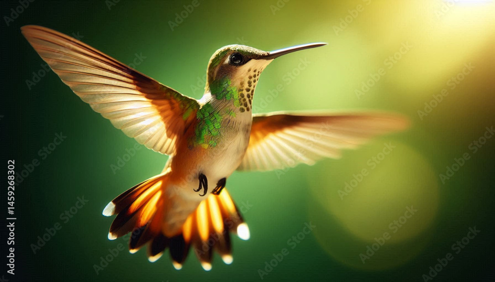 Obraz premium hummingbird in flight