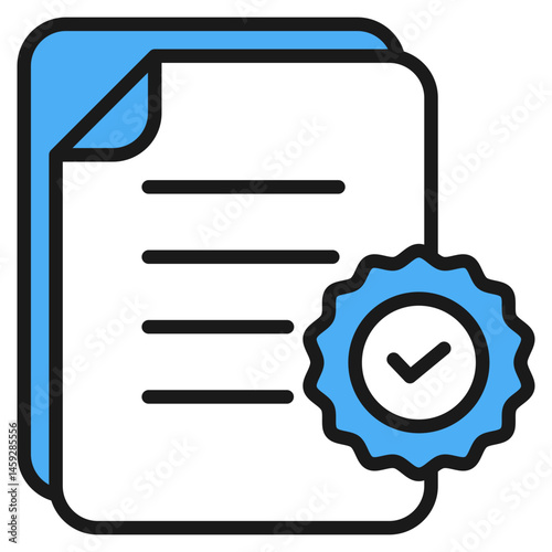 Data Proven Icon For Design Elements