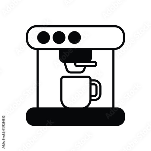 Coffee Maker Vector icon