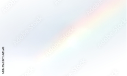Blue and White Light Background with Pink Glow, Hologram Prism and Crystal Shine – Abstract Gradient with Shiny Blur and Bright Space for Creative Transparent Banner Design