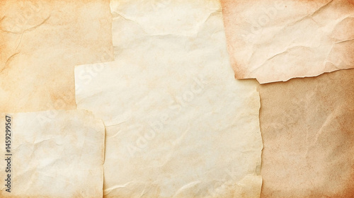 Vintage Paper Texture Close Up