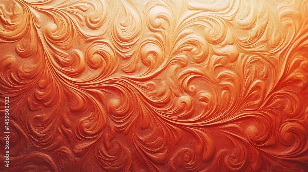 Obraz premium Ornate, textured wall design