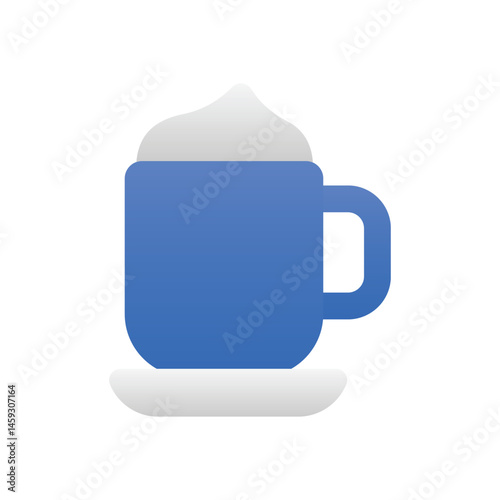 Viennese Coffee Vector icon