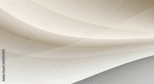 Abstract Beige And Gray Wave Background Design