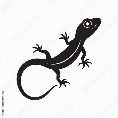 green anole lizard vector