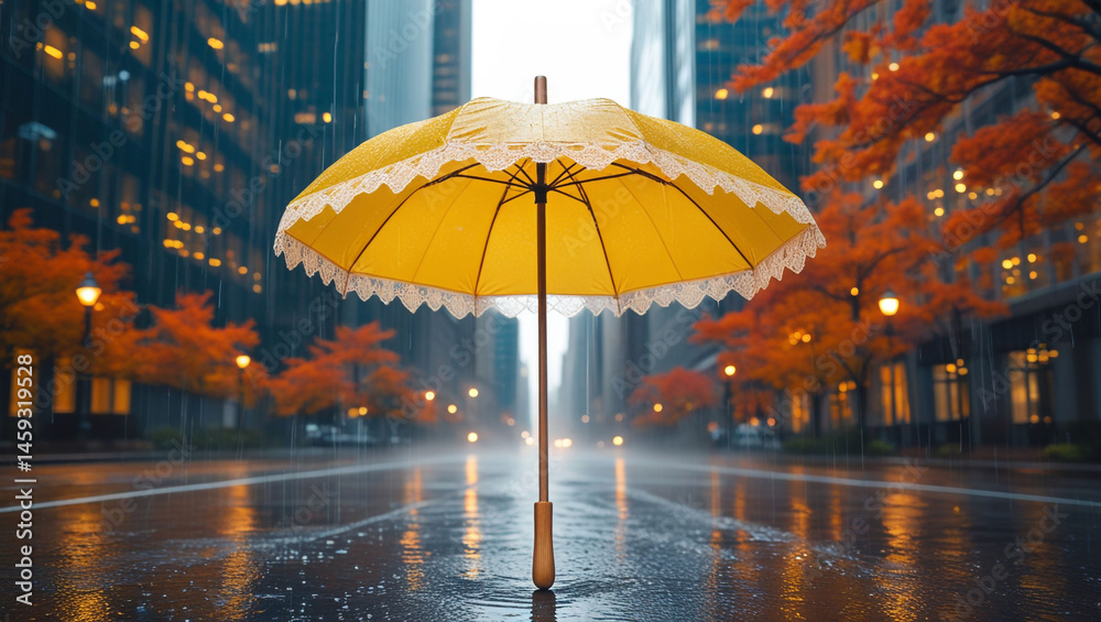 custom made wallpaper toronto digitalumbrellas in the rain