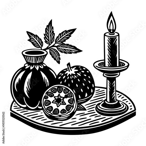 Download  Vector Flat Design Yalda Eps File For Design.