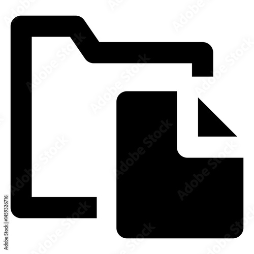 folders solid icon