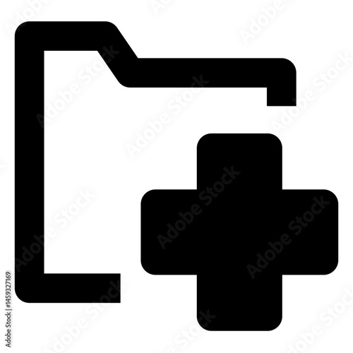 folders solid icon