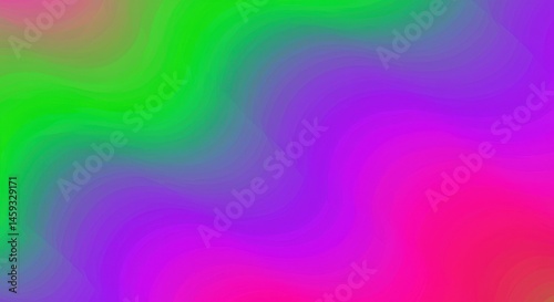 Vibrant Pink Purple Green Abstract Swirl Backgrounds