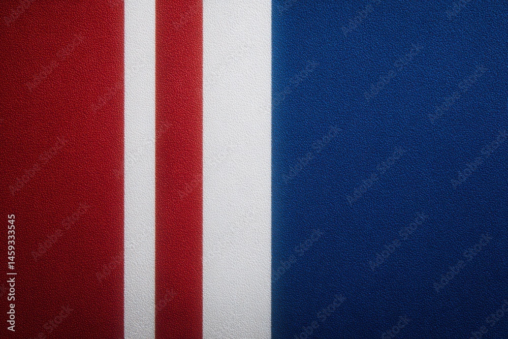 Fototapeta premium Abstract textured background featuring vertical stripes of brown white and navy blue colors ideal for design projects