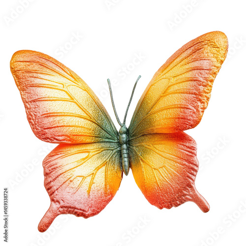 Ornate butterfly design photo