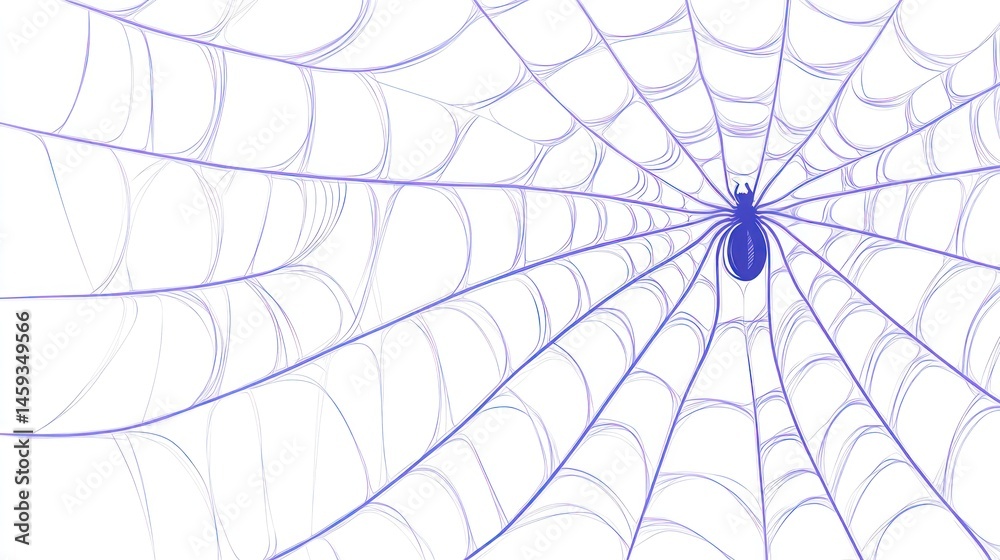 Obraz premium Spiderweb design